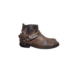 Bed Stu Innovator Leather Biker Boots